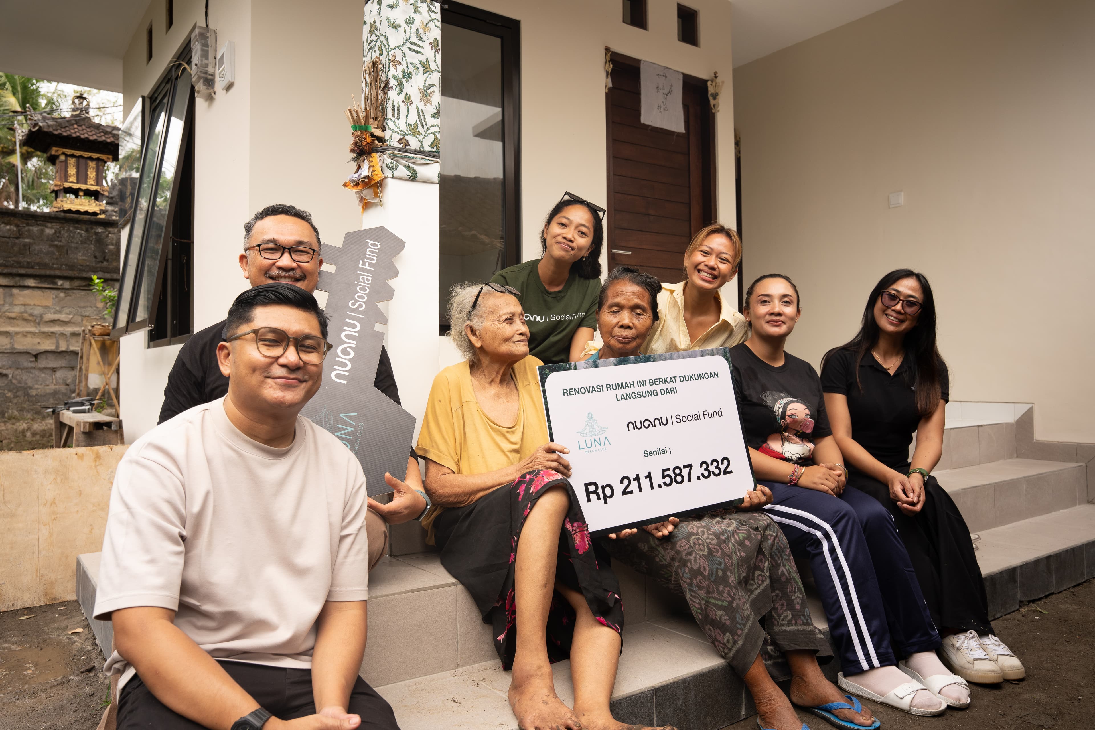 Nuanu Creative City Reinforces Its Social Impact Commitment Through Home Rebuilding Initiative in Tabanan
