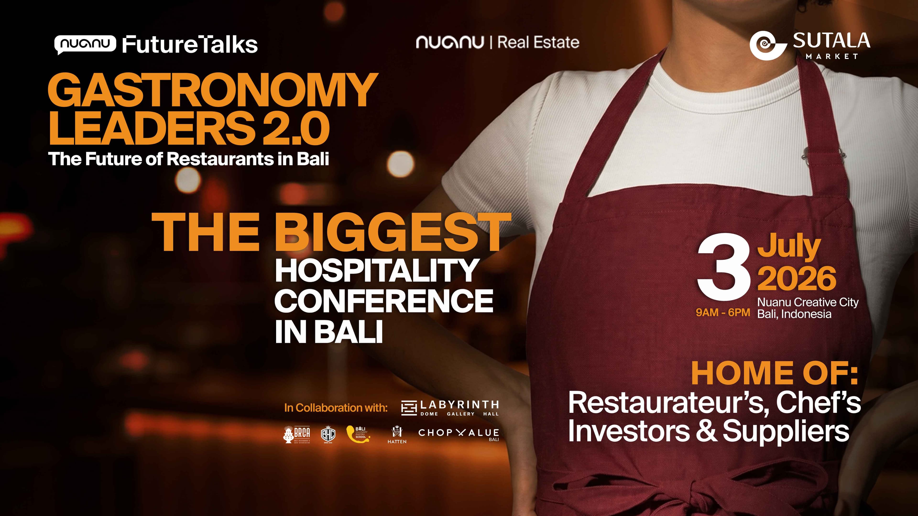 Gastronomy Leaders 2.0: Bali's Restaurant Industry Unites to Put the Island on the World's Culinary Map